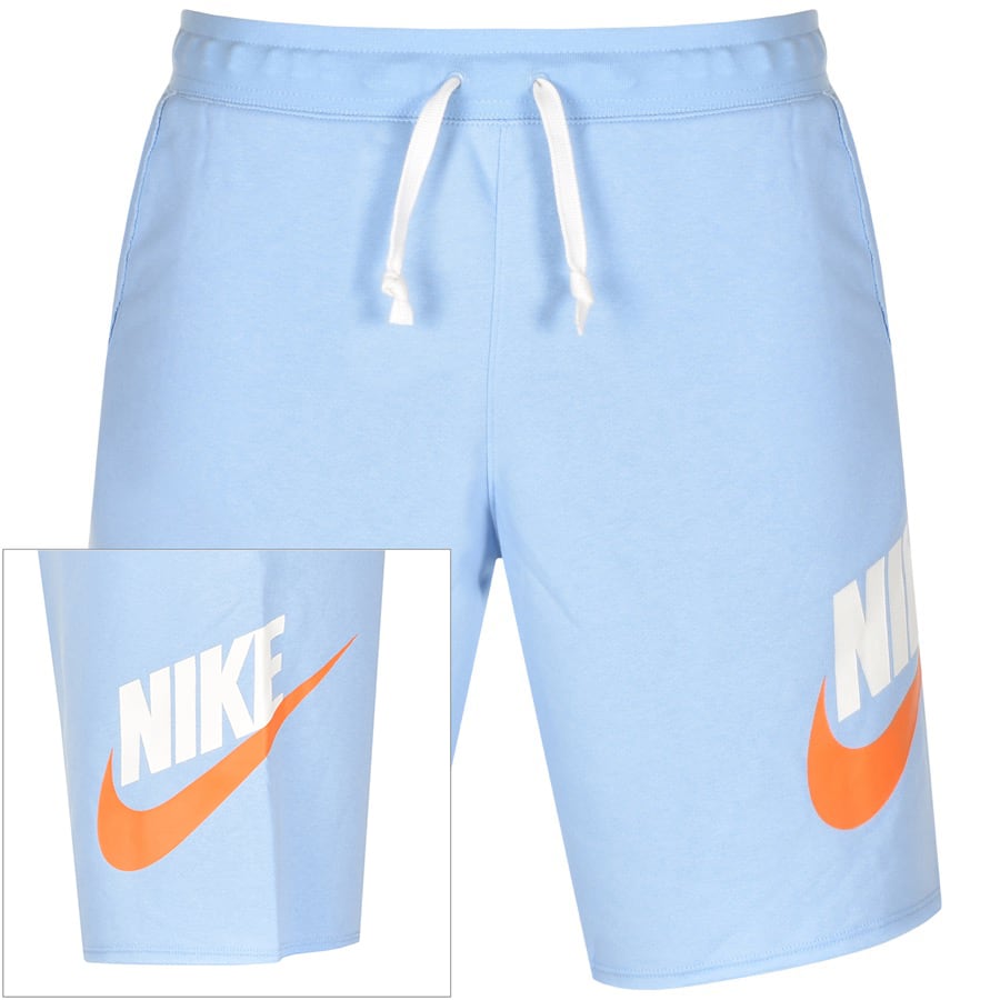 Alternative Image for ProductNike Alumni Logo Shorts Blue1